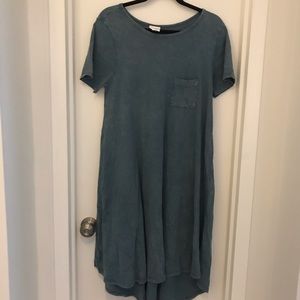 🍁 3/25 LuLaRoe High Teal Dress